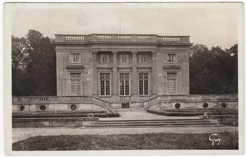 CP Versailles, Palais du Petit Trianon, gel.