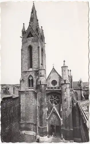 CP Aix en Provence, Eglise St Jean de Malte, gel. 1956