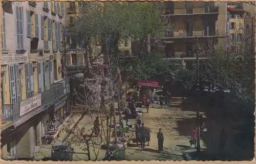 CPA Toulon, Place de Marche, ungel.