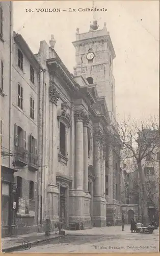 CPA Toulon, La Cathedrale, ungel.