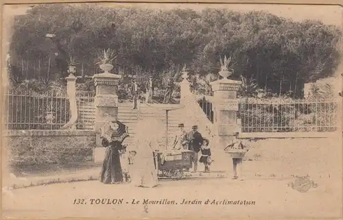 CPA Toulon, Le Mourillon, Jardin d'Acclimatation, ungel.