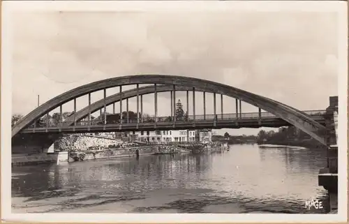 CP Pont Sainte Maxence, Les bords de l'Oise, gel. 1951