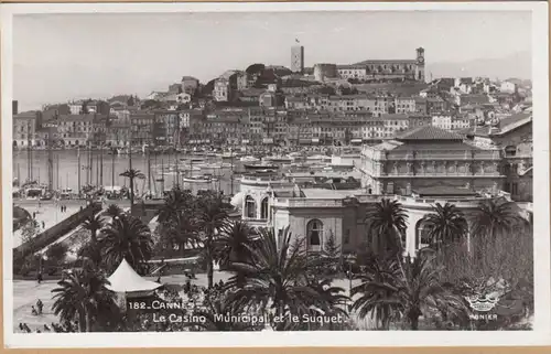CP Cannes, Le Casino Municipal et le Suquet, ungel.