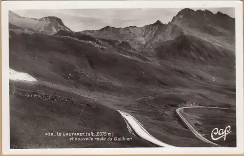 CP Le Lautaret, et nouvelle route du Galibier, ungel.