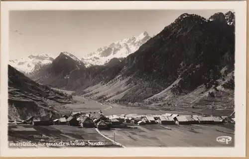 CP Ceillac, Vue generale et la Font- Sancte, ungel.