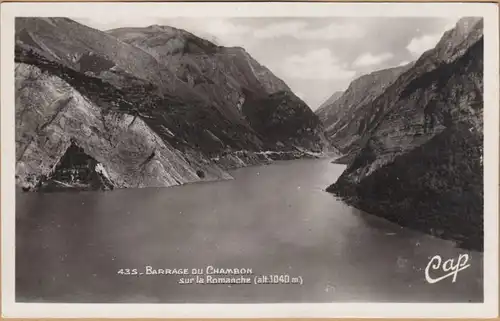 CP Barrage du Chambon sur la Romanche, ungel.