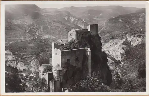 CPA Entrevaux, Le Fort Vauban, ungel.