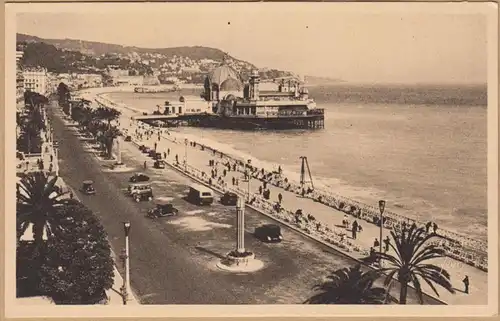 CPA Nice, Promenade Des Anglais Le Casino De La Jetee, ungel.