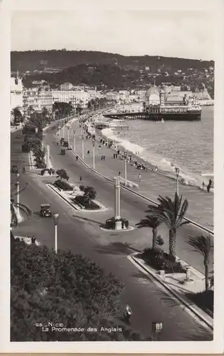 CPA Nice, La Promenade des Anglais, ohn.