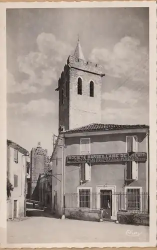 CPA  Saint-Pons-de-Thomières, L'Eglise, ungel.