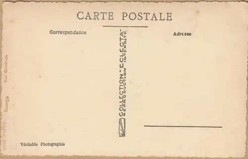 CPA Saorge, Vue generale, imparfaite