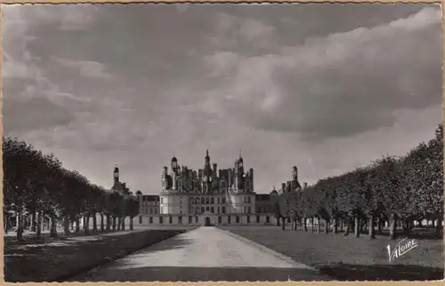 CPA Chambord, La facade sud du Chateau, ungel.