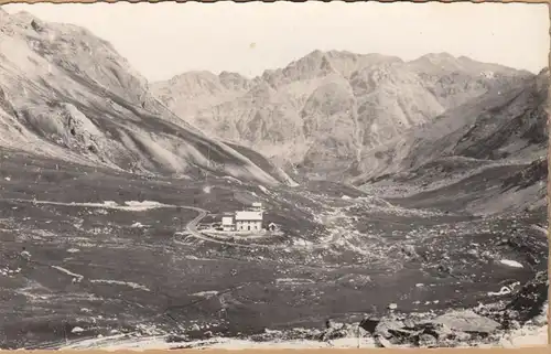 CPA Col de la Cayolle, Le Refuge, ungel.