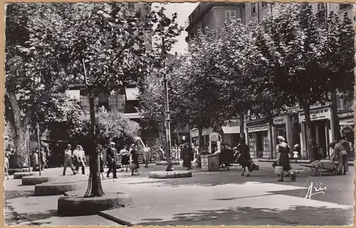 CPA Toulon, Place Puget, ungel.