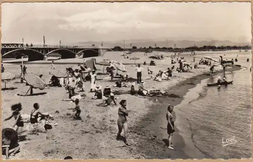 CPA Saint-Aygulf, La Plage, ohn.