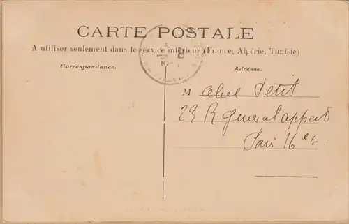 CPA Chatillon-en-Bazois, Les Bords de L'Aron, gel. 1907