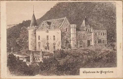 CPA Château de Pegrieu, ungel.