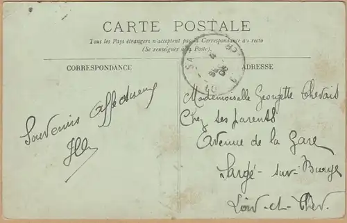 CPA Cherbourg, Le Belier, Contre Torpillateur, gel. 1906