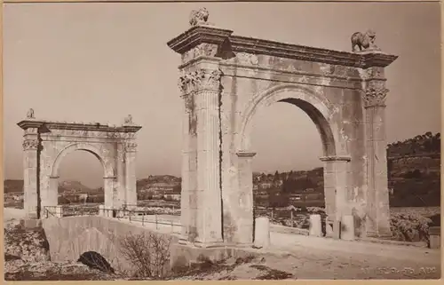 CPA Saint Chamas, Pont Flavien, AMIEL-Photo, ungel.