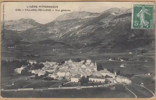 CPA Villard-de-Lans, Vue generale, gel.