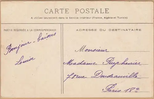 CPA Environs de Compiègne, Chiry, gel. 1909