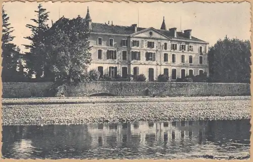 CPA Malijai, Le Chateau, gel. 1940