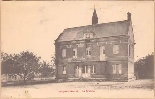 CPA Longueil Annel, La Mairie, ungel.