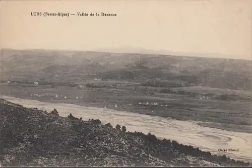 CPA Lurs, Vallee de la Durance, ungel.