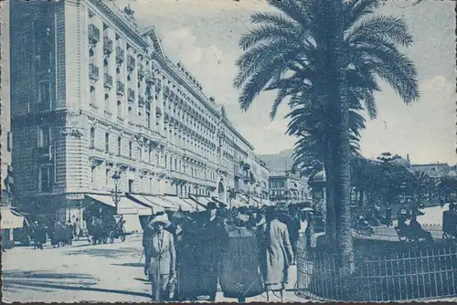 CPA Nice, L' Avenue de Verdun et l' Hôtel de France, ungel.