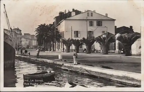 CP La Seyne-sur-Mer, Rue Hoche, Les Palmiers.