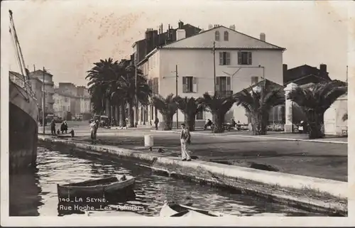 CP La Seyne-sur-Mer, rue Hoche, Les Palmiers.