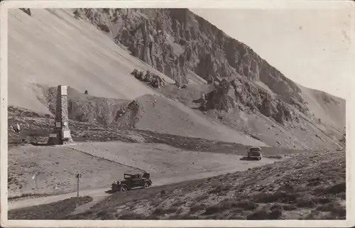 CP Col d'Izoard, Le sommet du Col et Stèle commémorative.