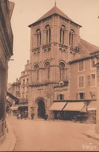 Cpa Poitiers, Eglise Saint Porchaire.