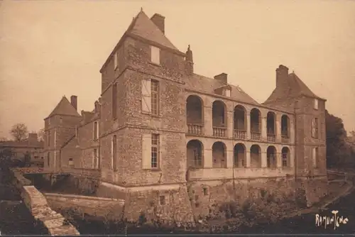 Cpa St-Martin-Melle, Chateau de Chaillé.