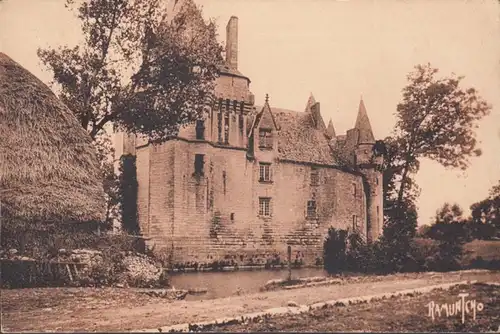 Cpa Cherveux, Vieux Chateau de Poitou.