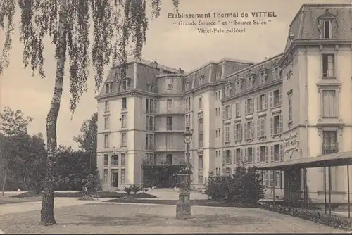 Cpa Vittel, Vittel Palace Hotel.