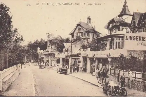 Cpa Le Touquet Paris Plage Village Suisse, ungel.