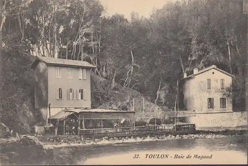 Cpa Toulon, Baie de Magaud, ungel.