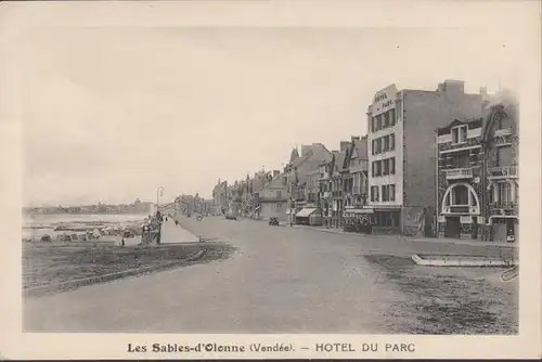 CPA Sables d'Olonne, Hôtel du Parc, unhil.