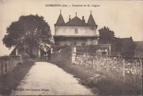 CPA Corbonod, Domaine de M. Giguet, ungel.