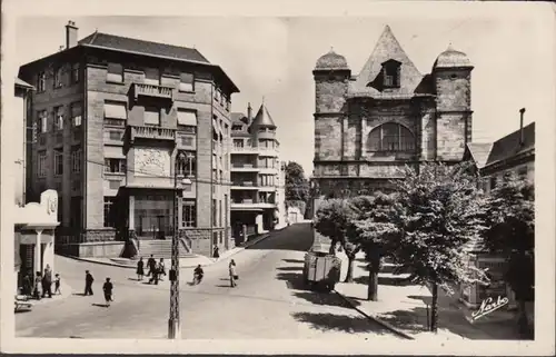 CPA Rodez, La Poste, L'Eglise du Lycee, gel.