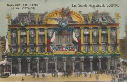 CPA Les Grands Magasins du Louvre.