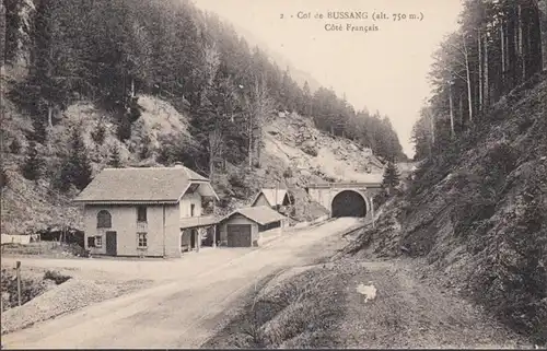 CPA Col de Bussang, Coté Français