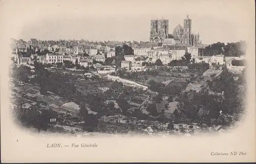 CPA Laon, Vue Generale, uns.