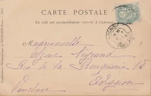 CPA Lyon, L'Ecole du Service de Sante Militaire, gel. 1903