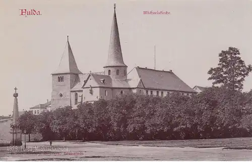 AK Fulda, Michaelskirche, ungel.
