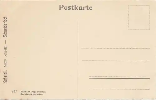 AK Kuhstall, sächs. Schweiz, Schneiderloch, ungel.