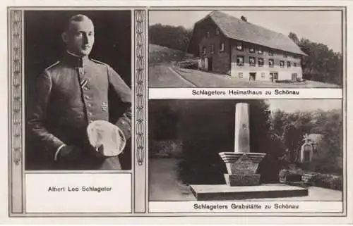 AK Schönau, Albert Leo Schlageter, ungel.