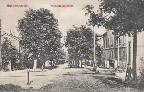 AK Sondershausen, Possenchaussee, gel.