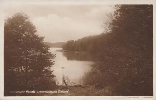 AK Malente-Gremsmühlen Am Dieksee, gelaufen 1928